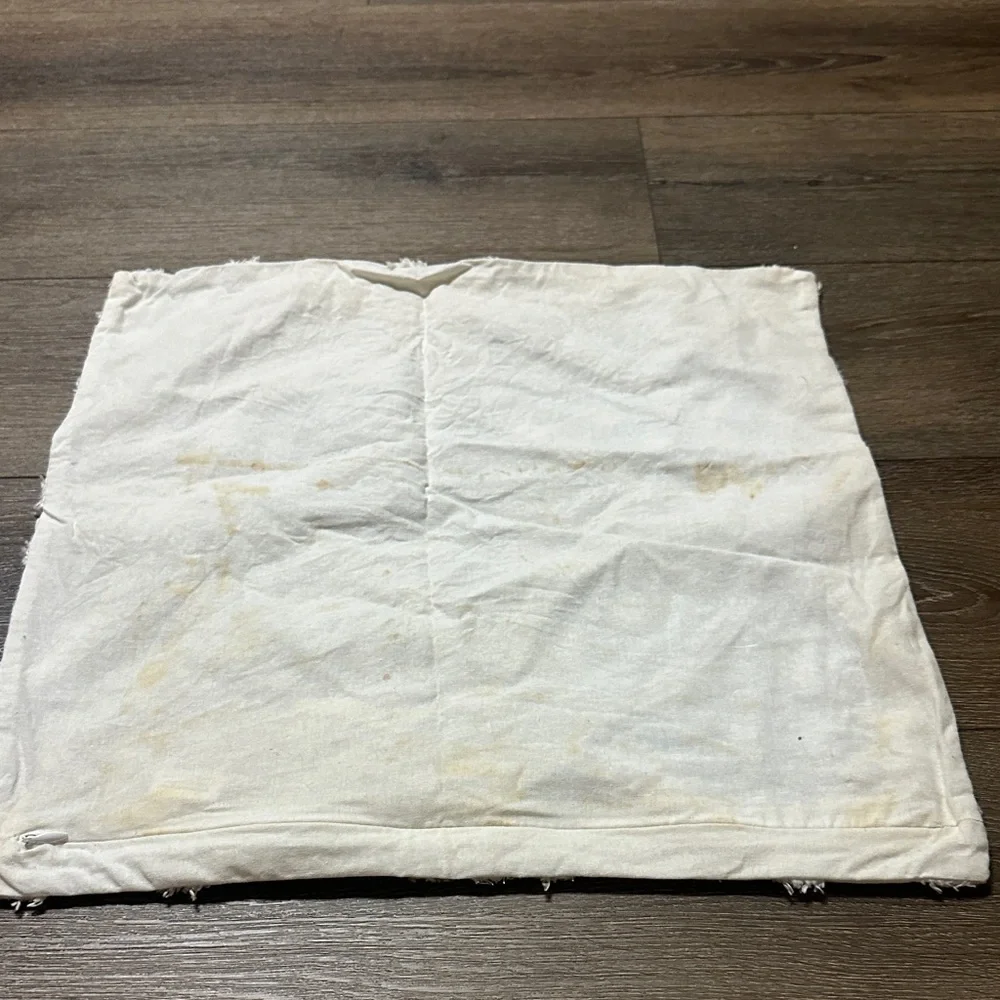 West Elm Elegant White Textured Pillow Covers
